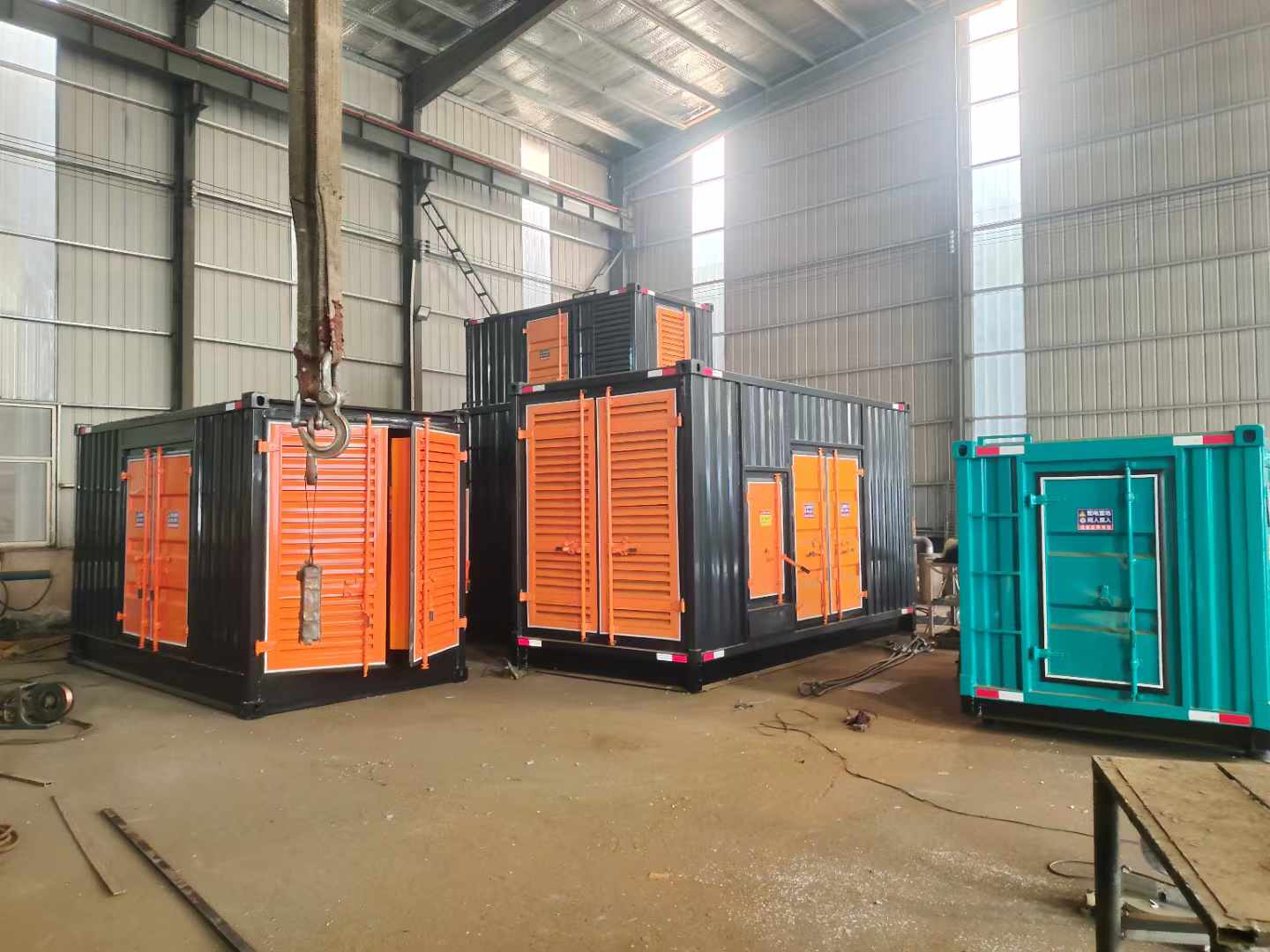 八步500kw柴油发电机组可以带动多少功率设备？